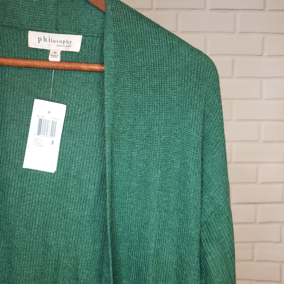 Philosophy Patch Pocket Long Cardigan - Picture 4 of 10